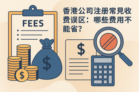 香港公司注冊常見收費(fèi)誤區(qū)：哪些費(fèi)用不能省？