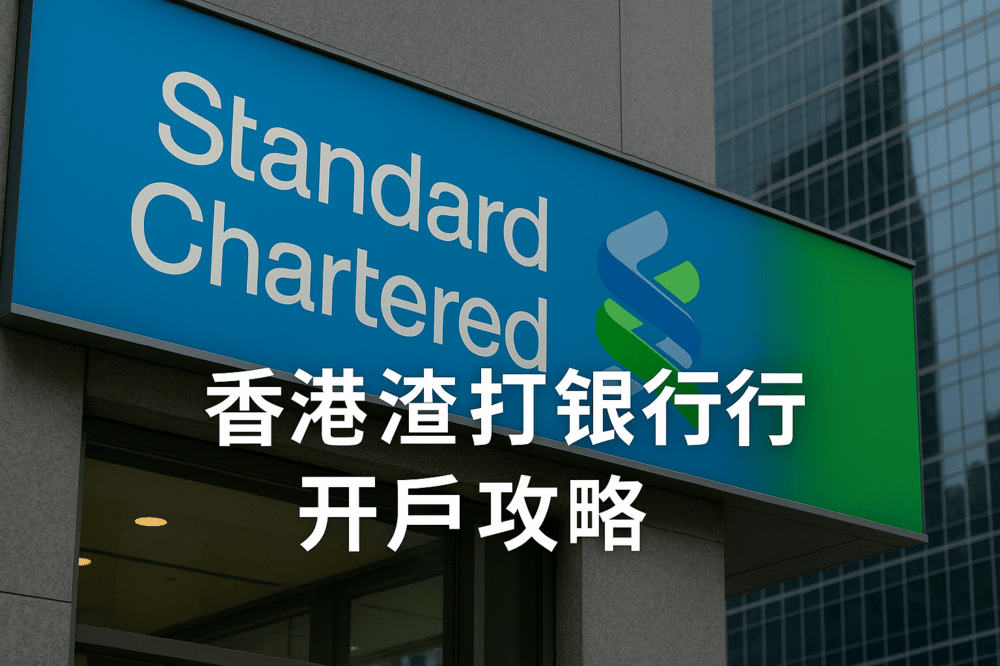 香港渣打銀行開戶攻略