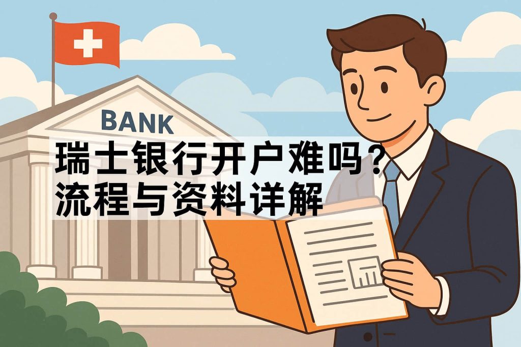 瑞士銀行開戶難嗎？流程與資料詳解