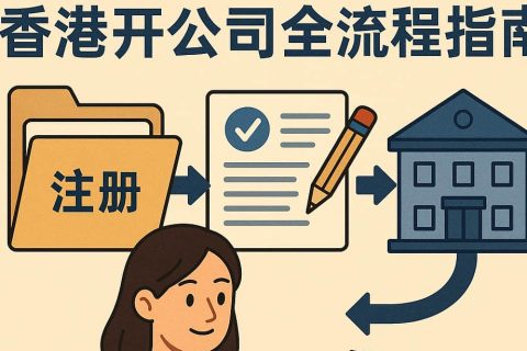 香港開公司全流程指南｜注冊步驟、銀行開戶、SCR、年檢報稅一次看懂