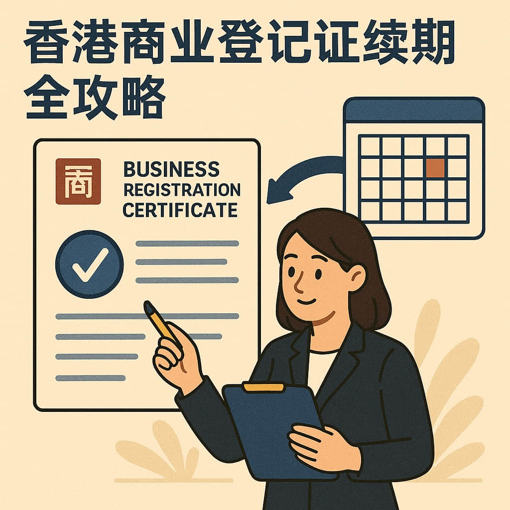 香港商業(yè)登記證續(xù)期全攻略