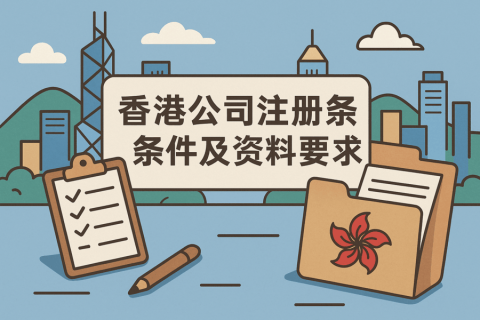 2025 香港公司注冊(cè)條件與資料清單全匯總：一次看懂股東董事、資本門檻與文件準(zhǔn)備