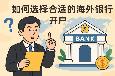 不同類型企業(yè)如何選擇合適的海外銀行開戶？