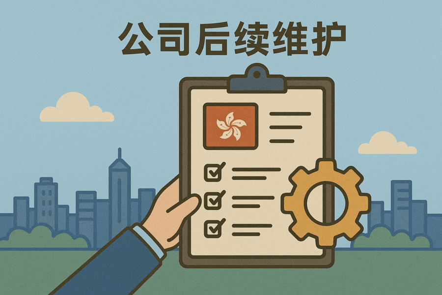 香港公司后續(xù)維護(hù)流程