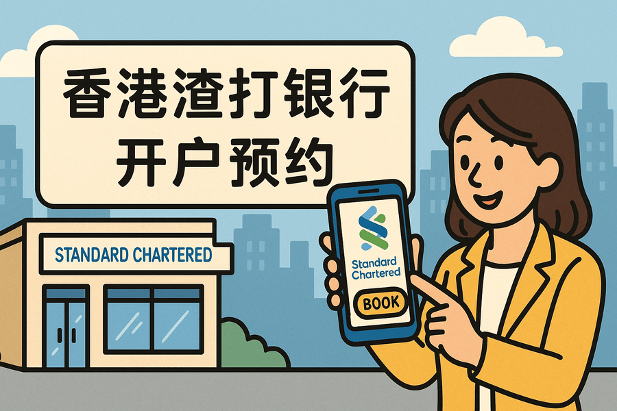 香港渣打銀行開戶預約指南：流程、材料、開戶難點一次講清